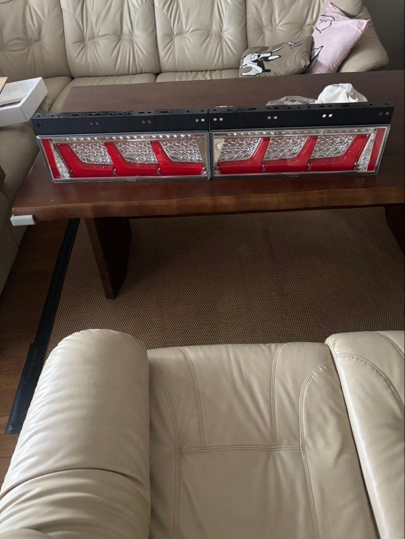 LEDテールランプ レッド・クリア 汎用