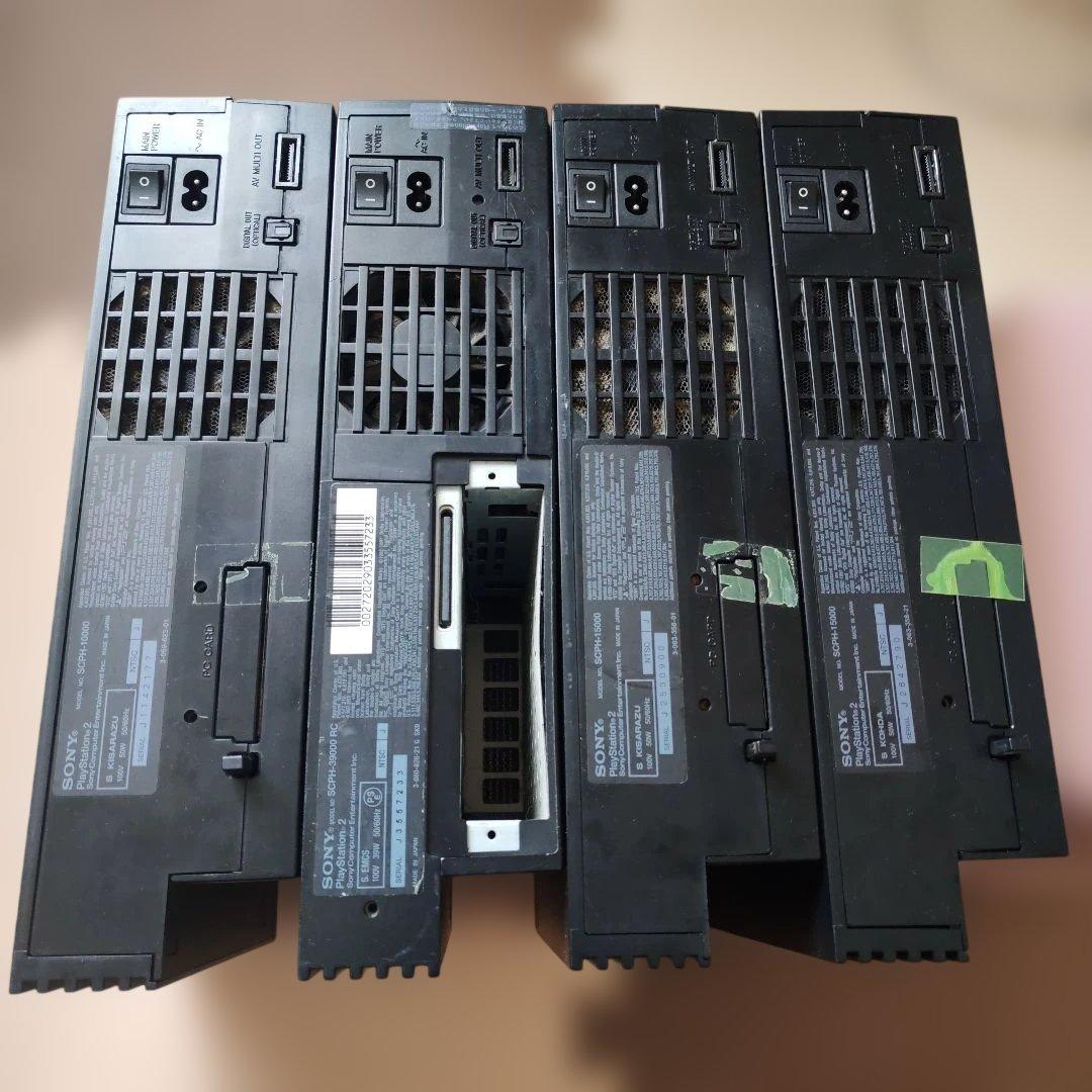 【ジャンク品】PS2 5台本体