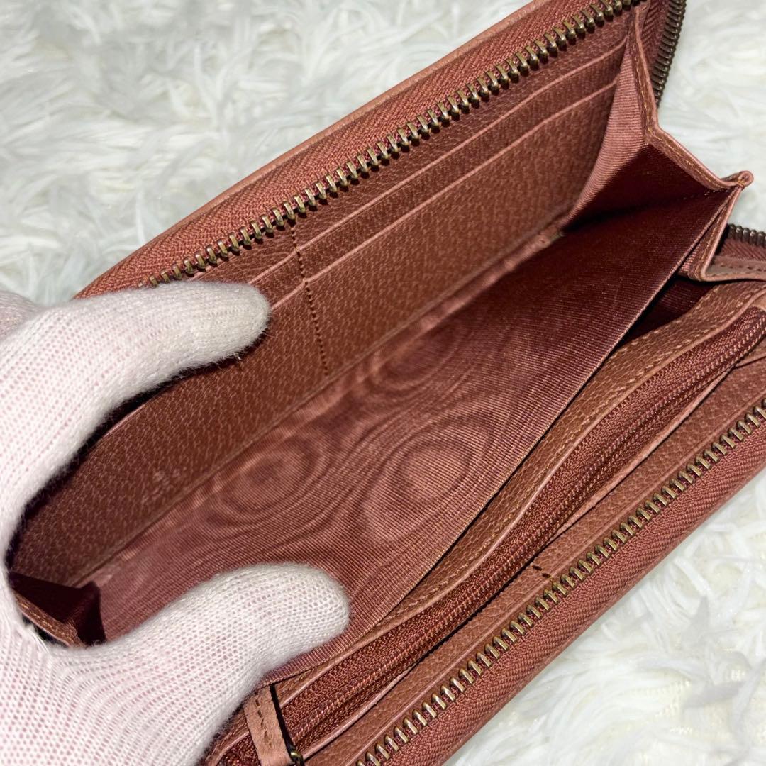 あたま　グッチ　長財布　ニューヨークヤンキース　GGキャンバス