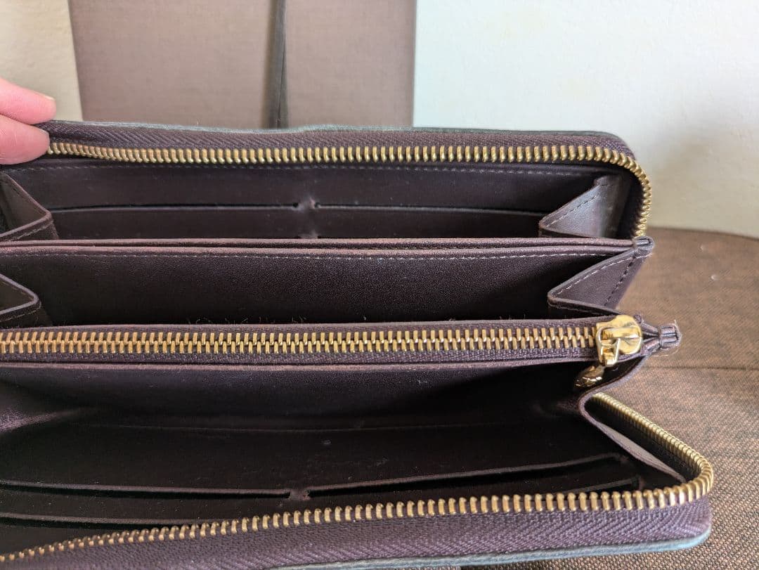 は*ん様 ハ*シ様 ヴィトン アマラント ウォレット ヴェルニ モノグラム　美品