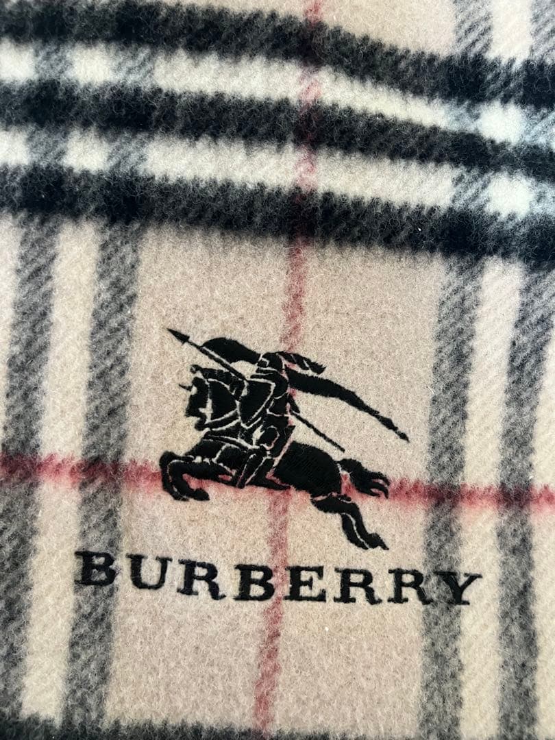 BURBERRY バーバリー ウール毛布