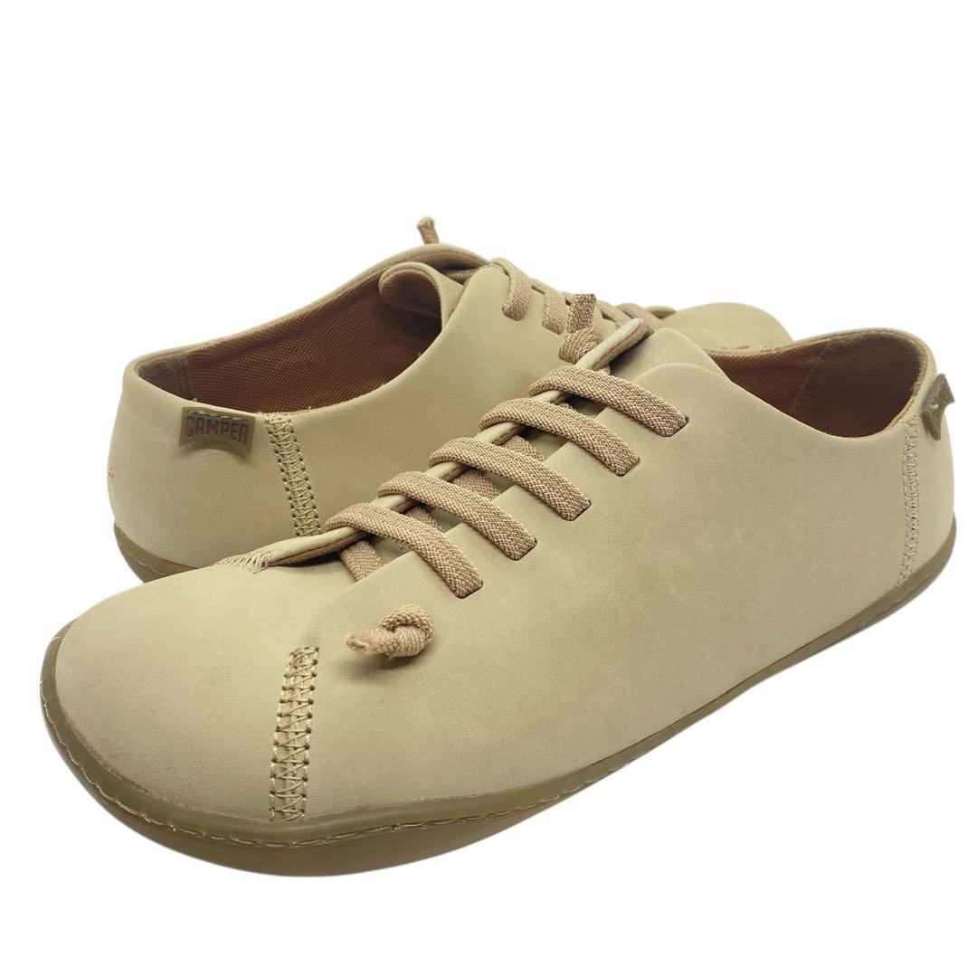 極美品　camper カンペール　24cm ペウカミ PEU CAMI ベージュ