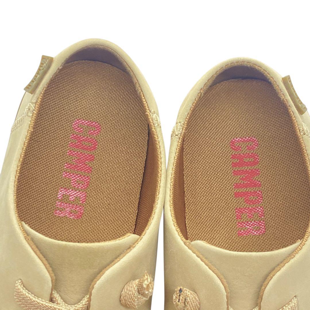 極美品　camper カンペール　24cm ペウカミ PEU CAMI ベージュ