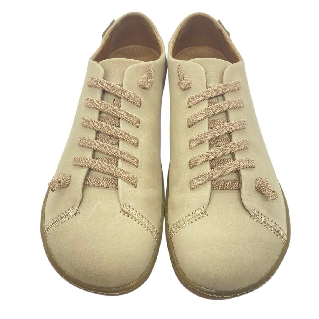 極美品　camper カンペール　24cm ペウカミ PEU CAMI ベージュ