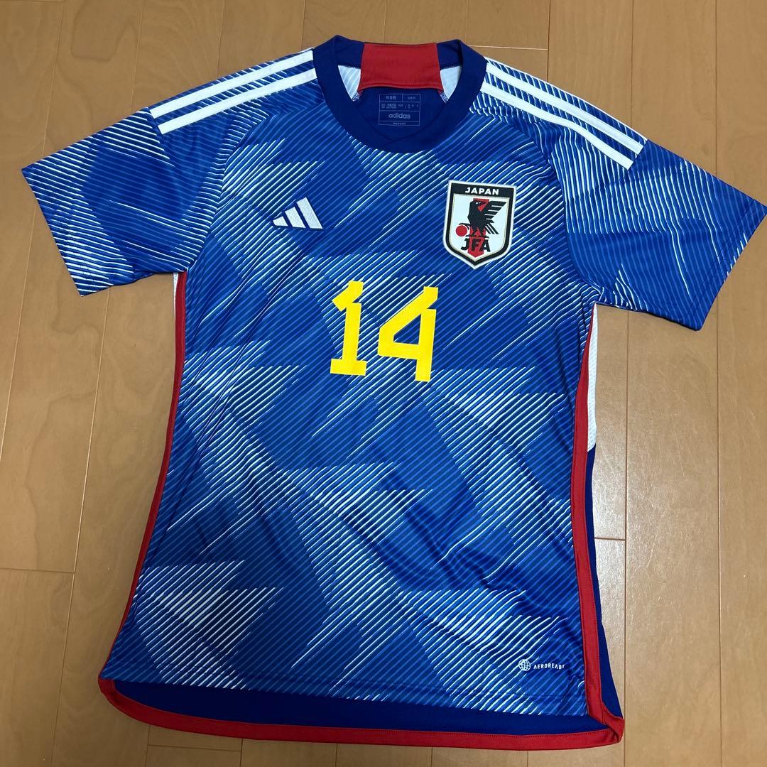 【正規品/カタールW杯】adidas 日本代表 伊東純也 #14ユニフォーム