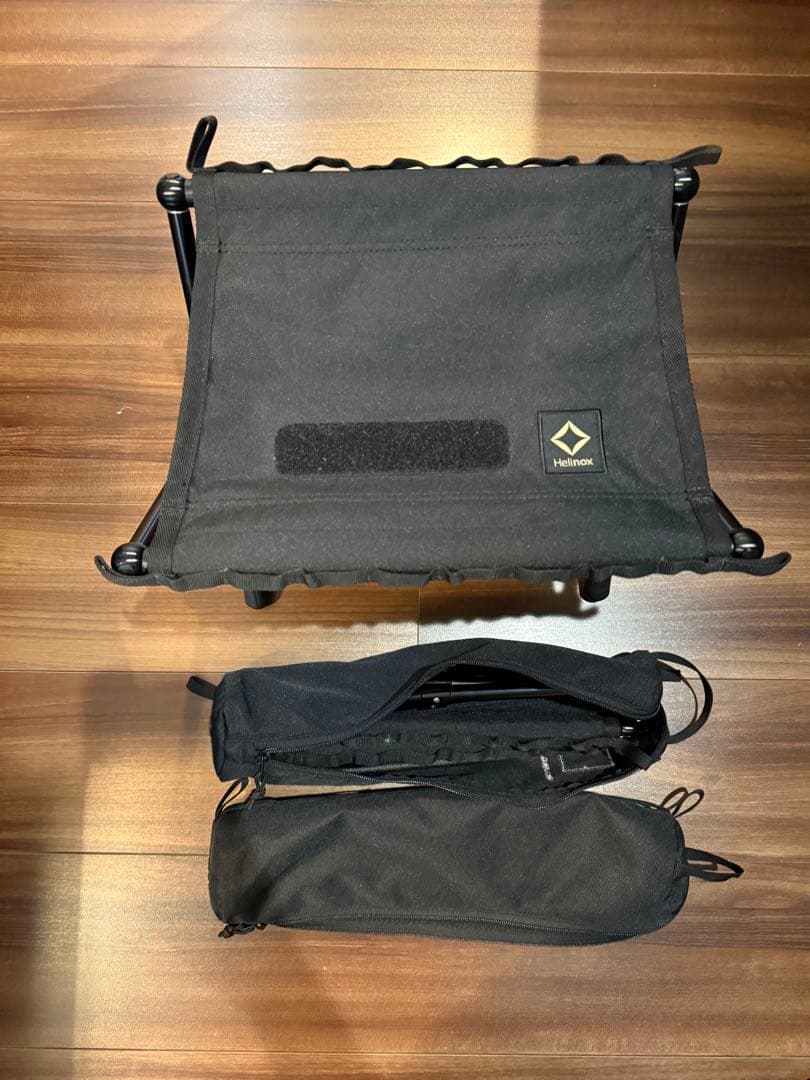 三*葉様 【オークション】2個セット Helinox アウトドアチェア ブラック
