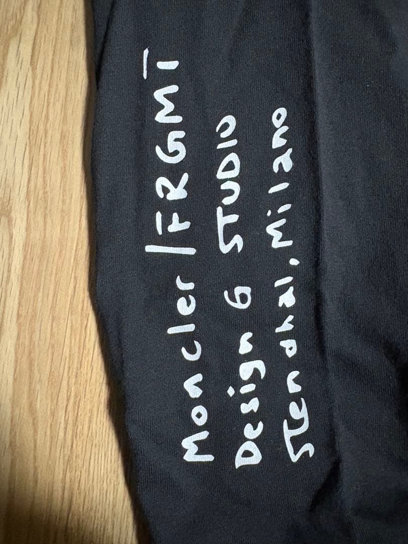 【knuckle headさま専用】Moncler ブラック 長袖カットソー