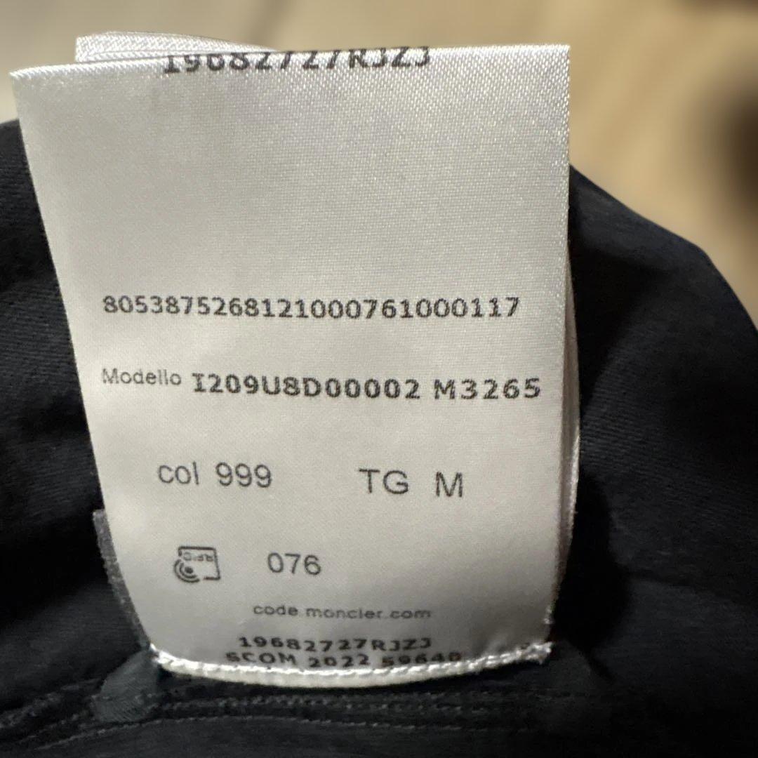 【knuckle headさま専用】Moncler ブラック 長袖カットソー