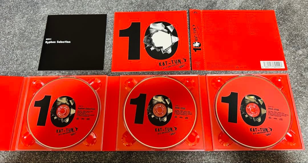 KAT-TUN アルバムCD 3点セット 10Ks! ベスト 他