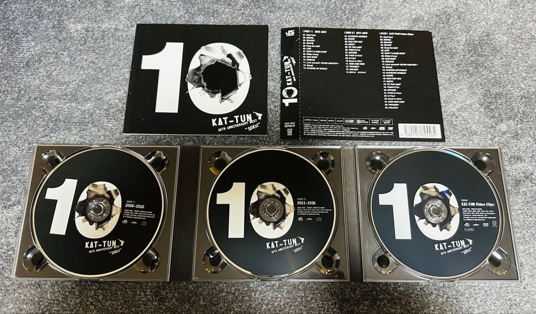 KAT-TUN アルバムCD 3点セット 10Ks! ベスト 他