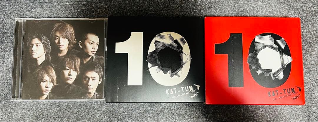 KAT-TUN アルバムCD 3点セット 10Ks! ベスト 他