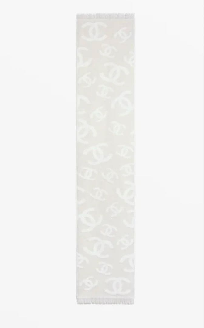 CHANEL ❤︎ピンク ロゴ マフラー❤︎ 26C 新品