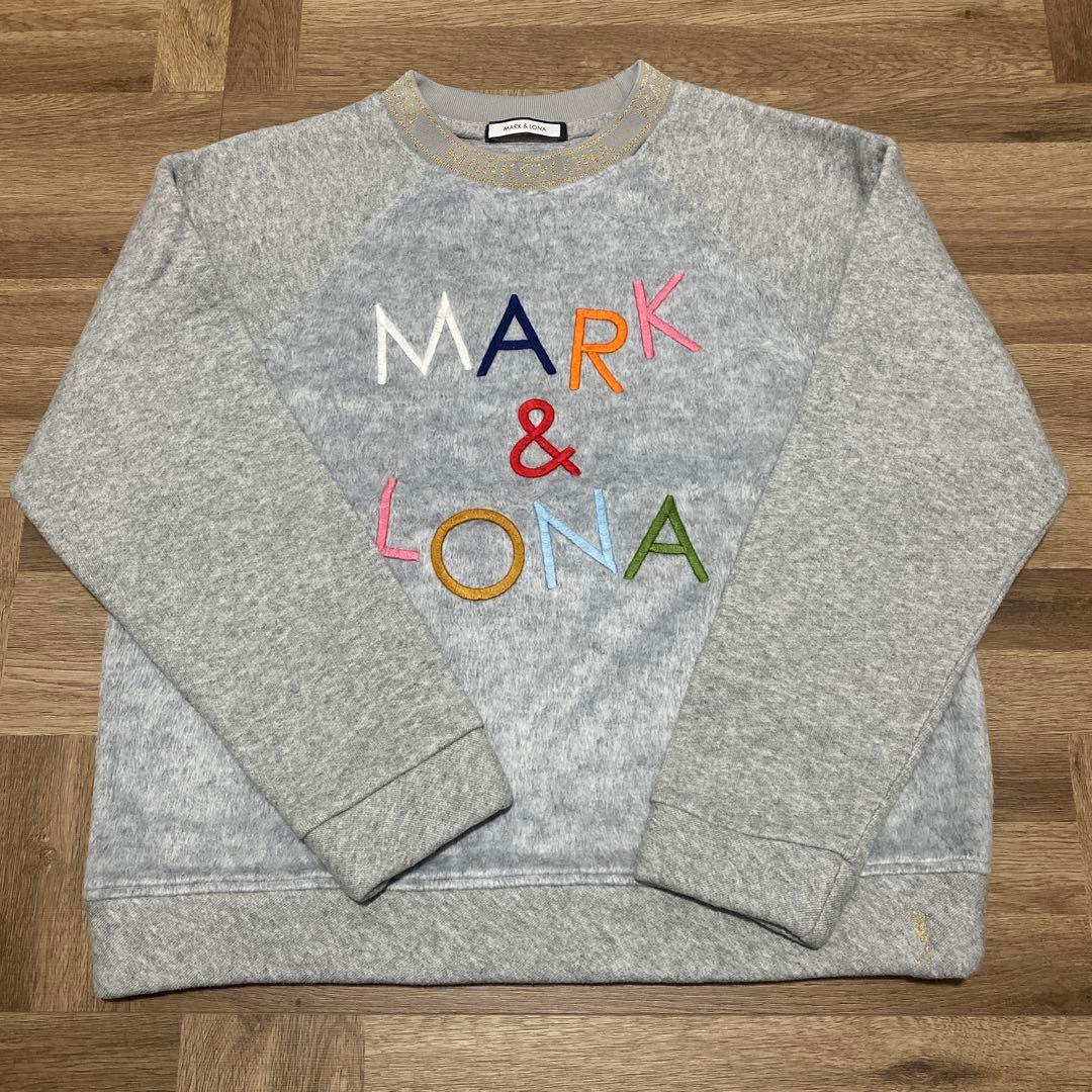 美品♡マークアンドロナ♡セットアップ♡トップス♡パンツ♡グレー♡ブラック♡L