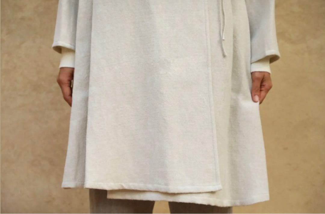 最終お値下げSALE Yoli　wool linen wrap jacket