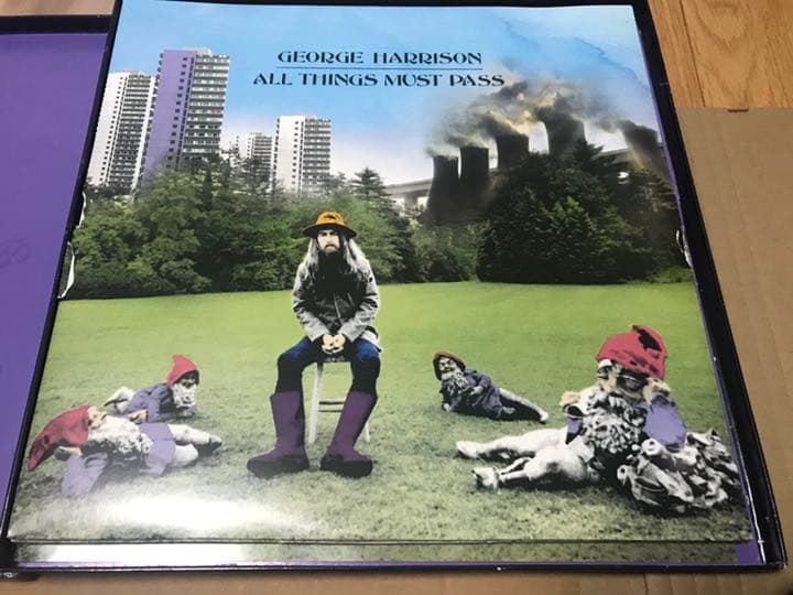 ジョージ・ハリソン All Things Must Pass レコード 輸入版