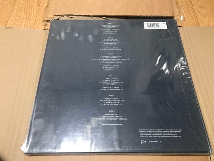 ジョージ・ハリソン All Things Must Pass レコード 輸入版