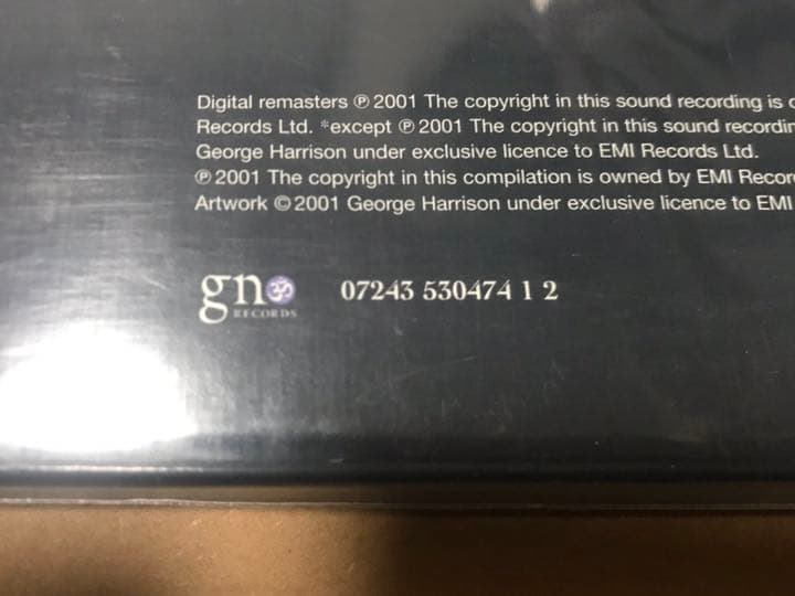 ジョージ・ハリソン All Things Must Pass レコード 輸入版