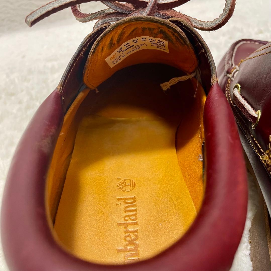 箱付き美品 Timberland オーセンティック 3eye ボート シューズ