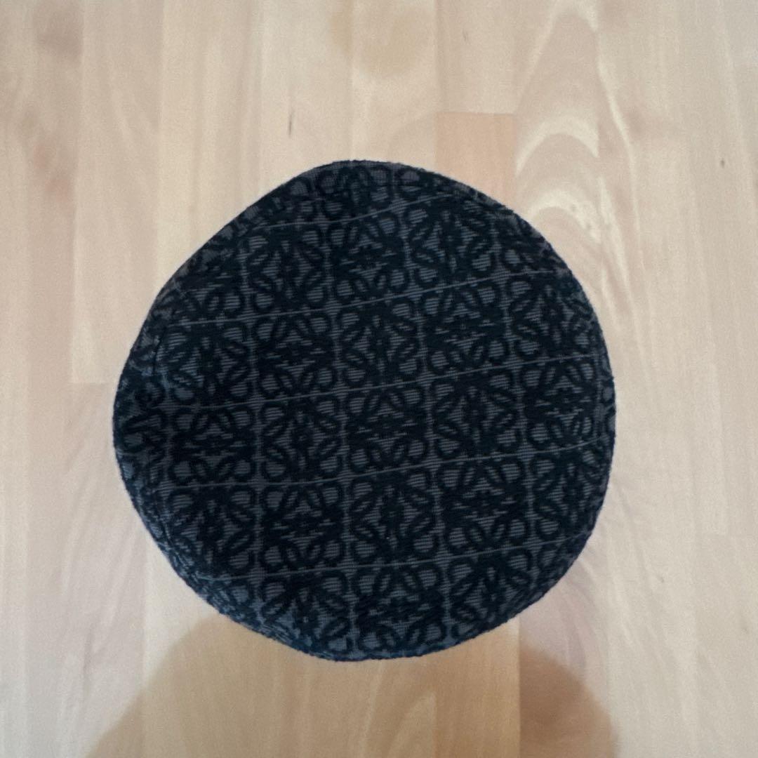 LOEWE アナグラム バケットハット グレー リバーシブル 帽子 ロエベ