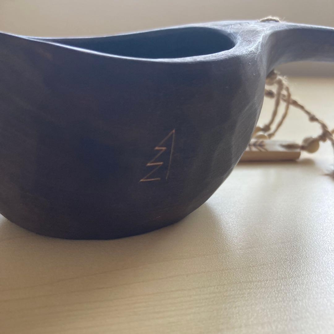 【新品】ソウルオブシベリア　#4 ホワイトペンダント　No.1007 ククサ