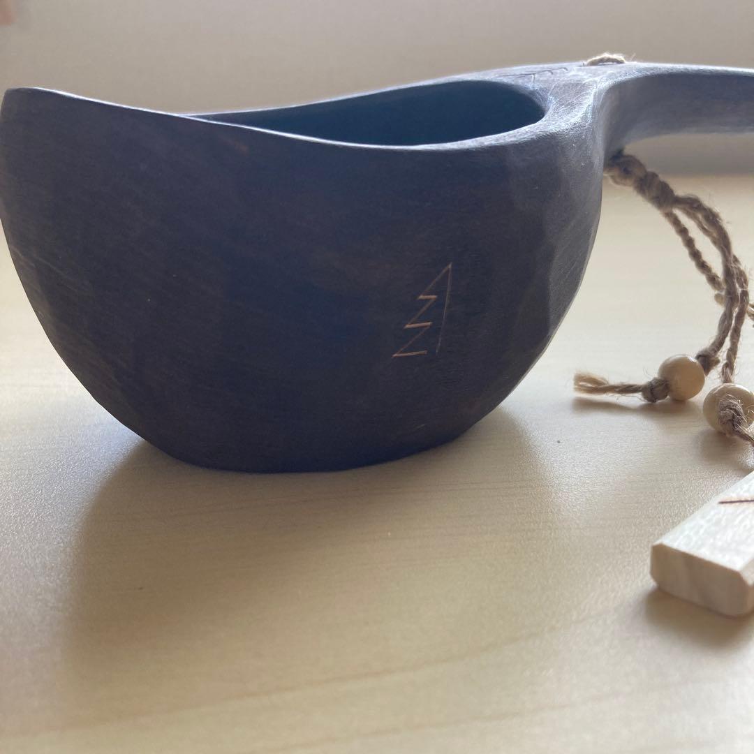 【新品】ソウルオブシベリア　#4 ホワイトペンダント　No.1007 ククサ