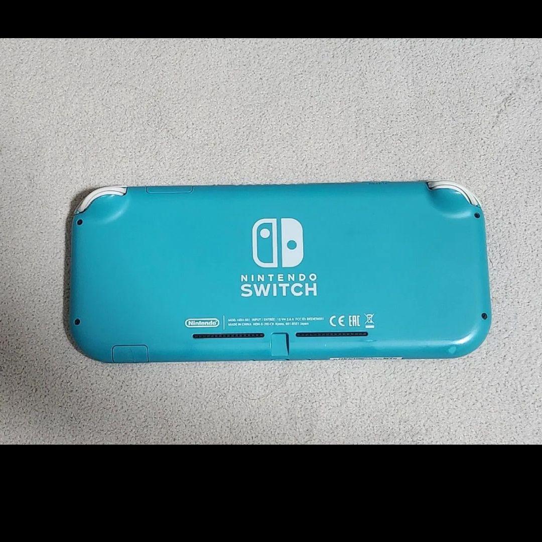 Nintendo Switch Lite ターコイズ 本体 保護フィルム貼付済