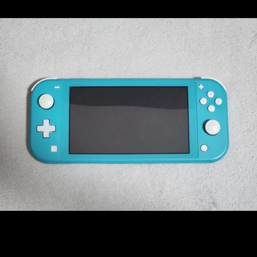 Nintendo Switch Lite ターコイズ 本体 保護フィルム貼付済