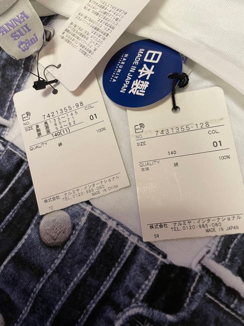 ANNA SUImini♡転写ワンピース♡140