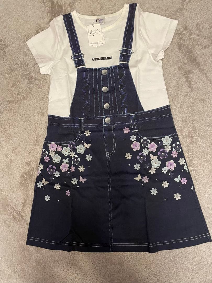 ANNA SUImini♡転写ワンピース♡140