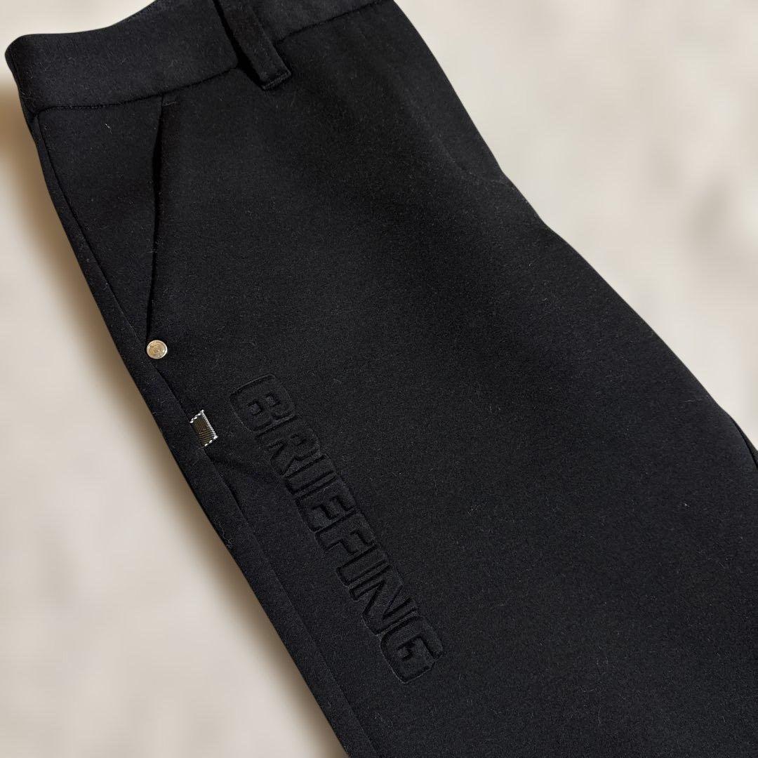 ブリーフィング☆ジョガーパンツ　ブラック　S