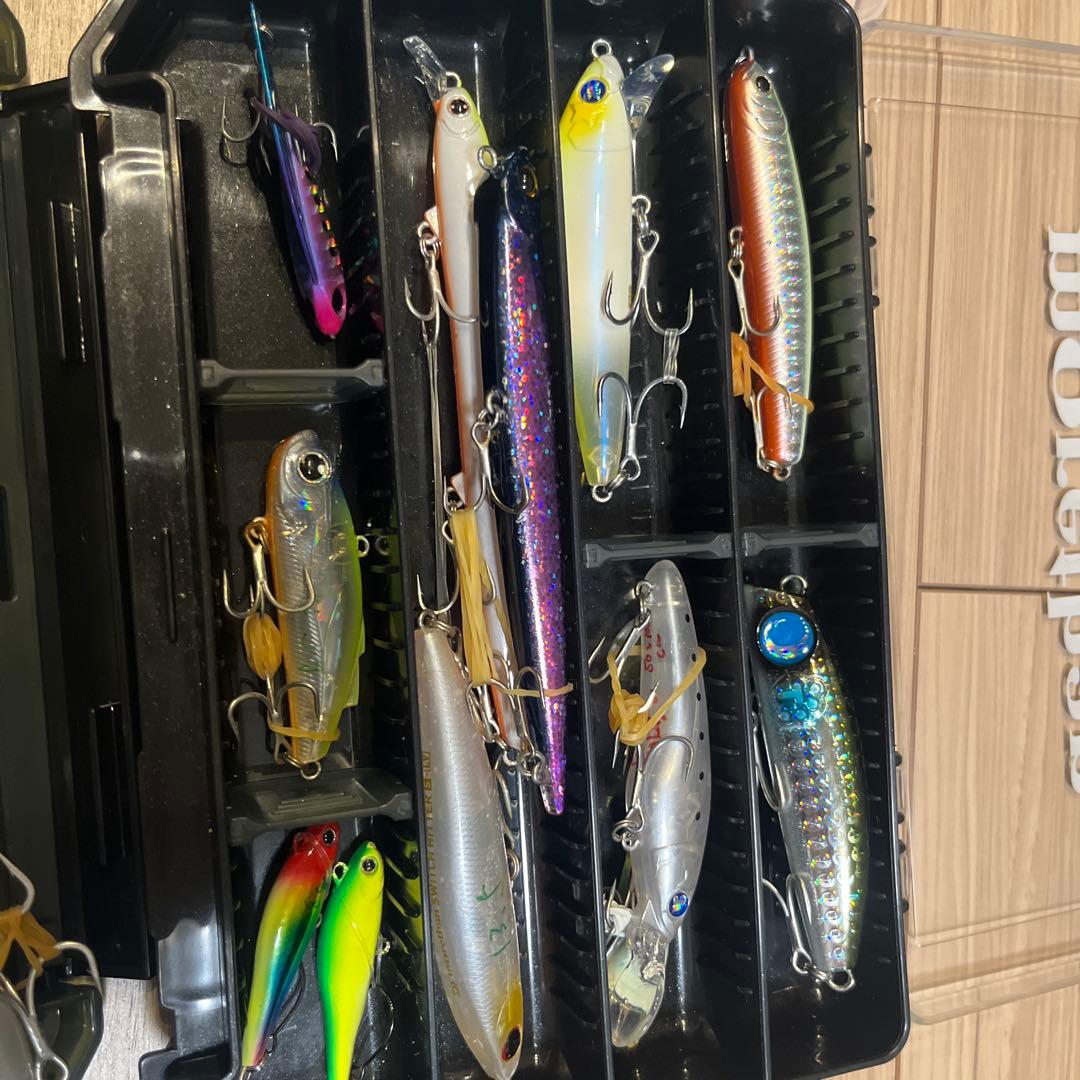 シーバスルアーセット。新品もあります。38本以上