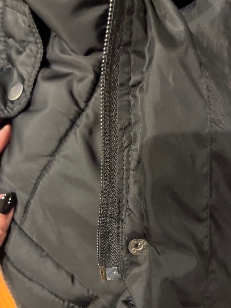 ルースイソンブラ ベンチコート 150-160サイズ ブラック