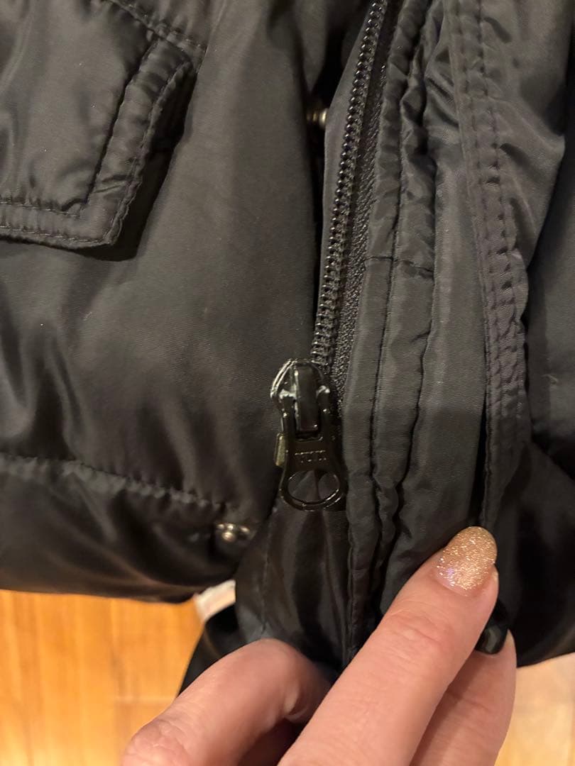 ルースイソンブラ ベンチコート 150-160サイズ ブラック