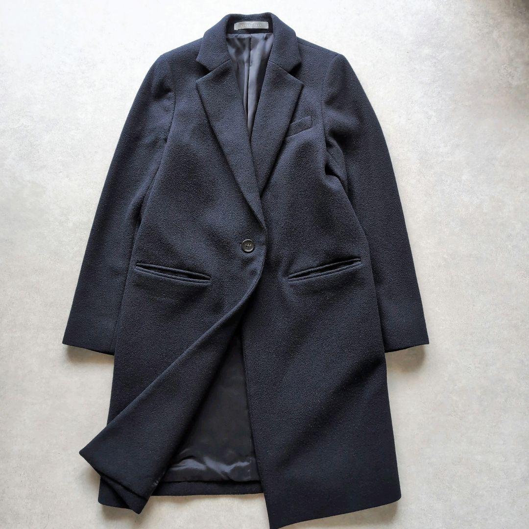 セオリーリュクス 近年モデル メルトンチェスターコート 36