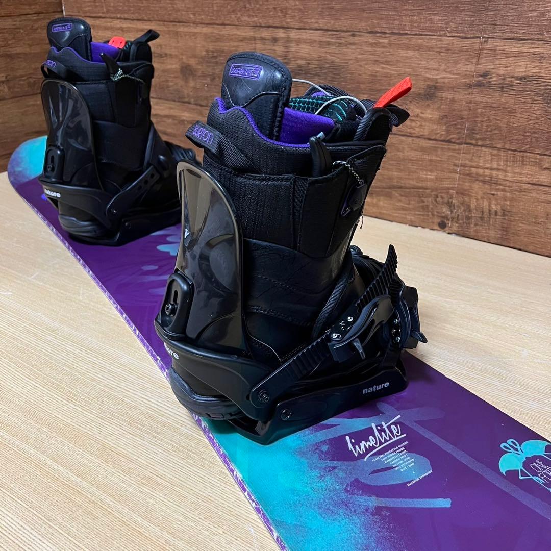 K2 nature BURTON レディーススノーボード　3点セット　146cm