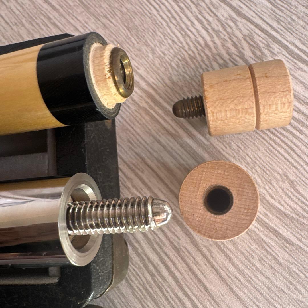 【美品希少】アダムADAM XX III ビリヤードキュー　ハードケース付き