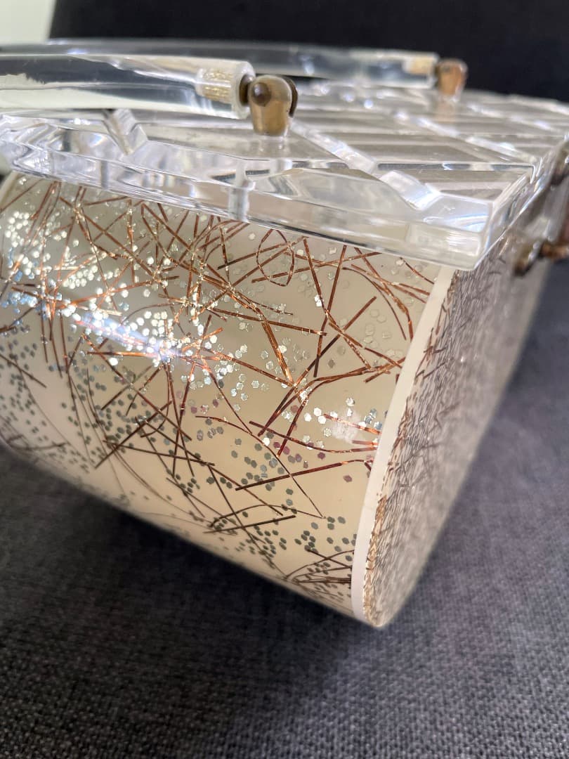 1940 〜 1950ビンテージ　超レア　ルーサイトバッグ　パーティバッグ