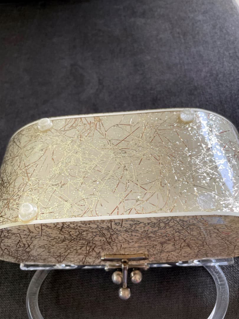 1940 〜 1950ビンテージ　超レア　ルーサイトバッグ　パーティバッグ