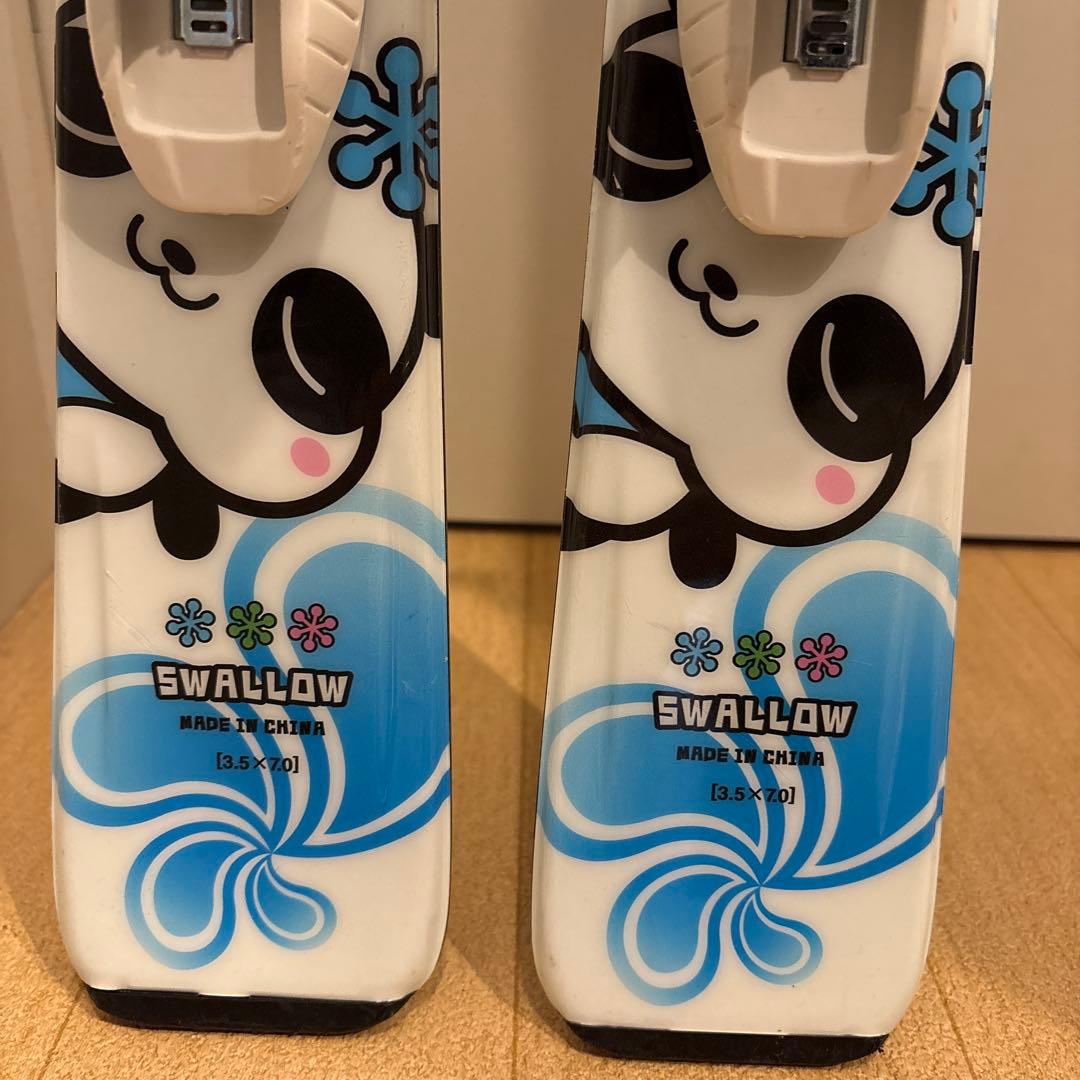 SWALLOW キッズスキー板・ポール・ブーツ4点セット 100cm