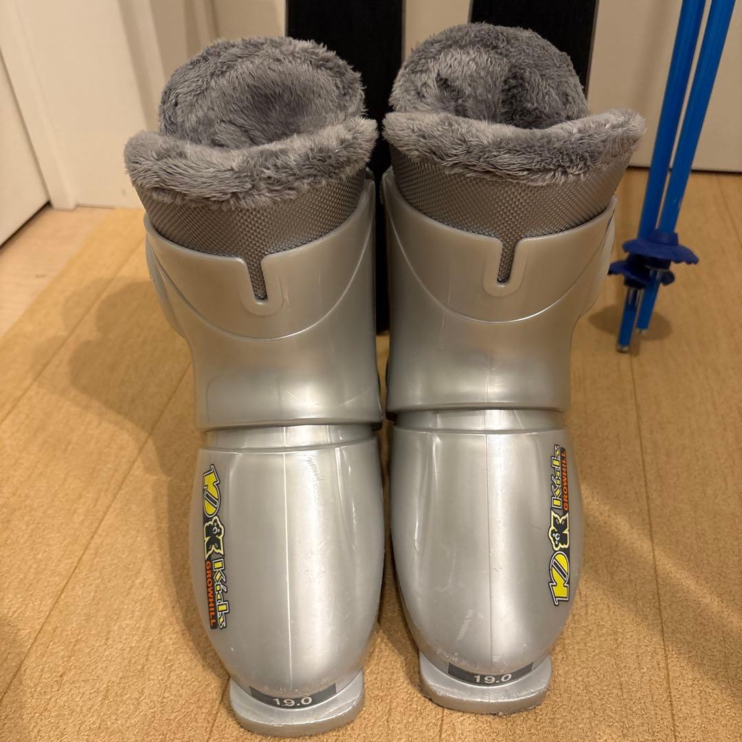 SWALLOW キッズスキー板・ポール・ブーツ4点セット 100cm