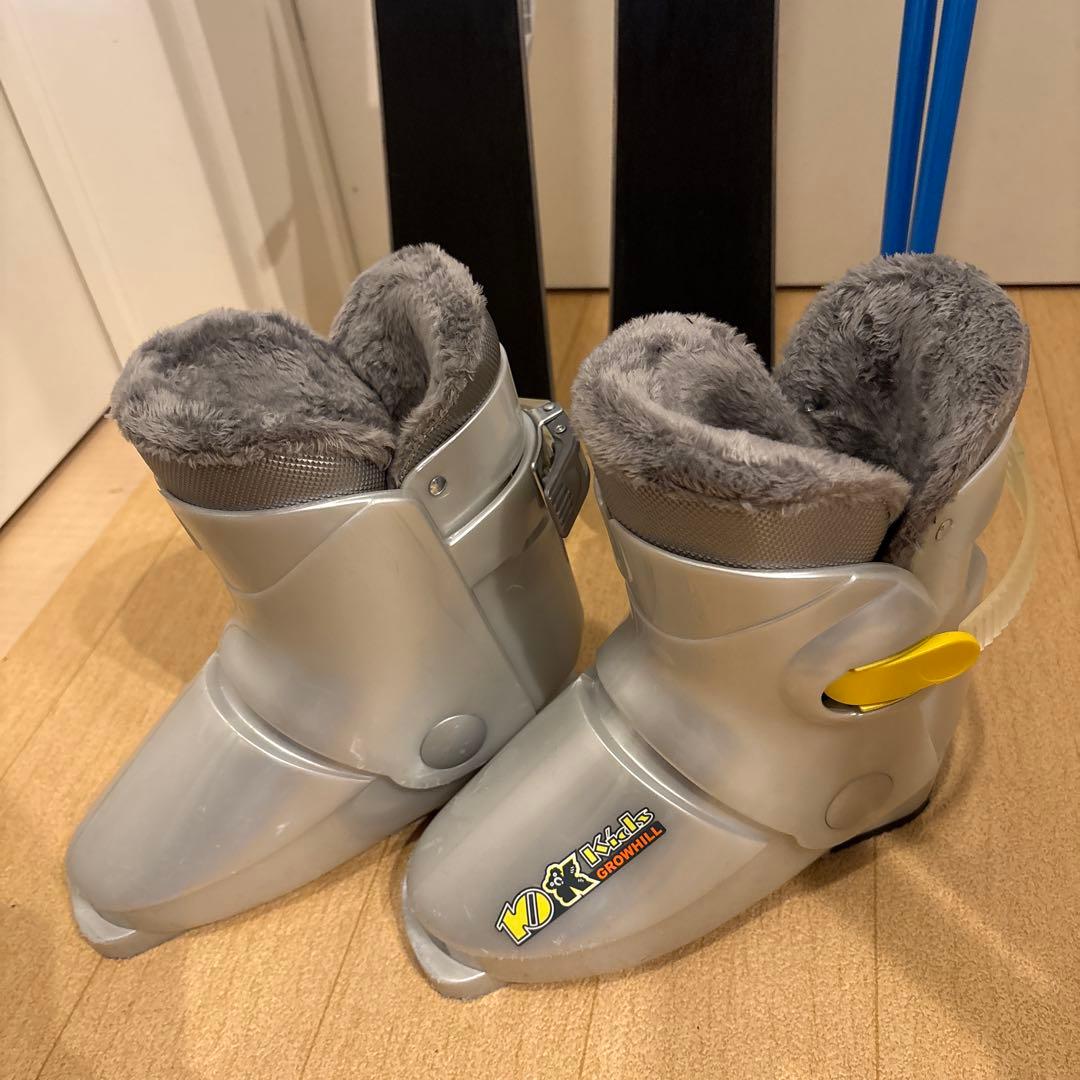 SWALLOW キッズスキー板・ポール・ブーツ4点セット 100cm