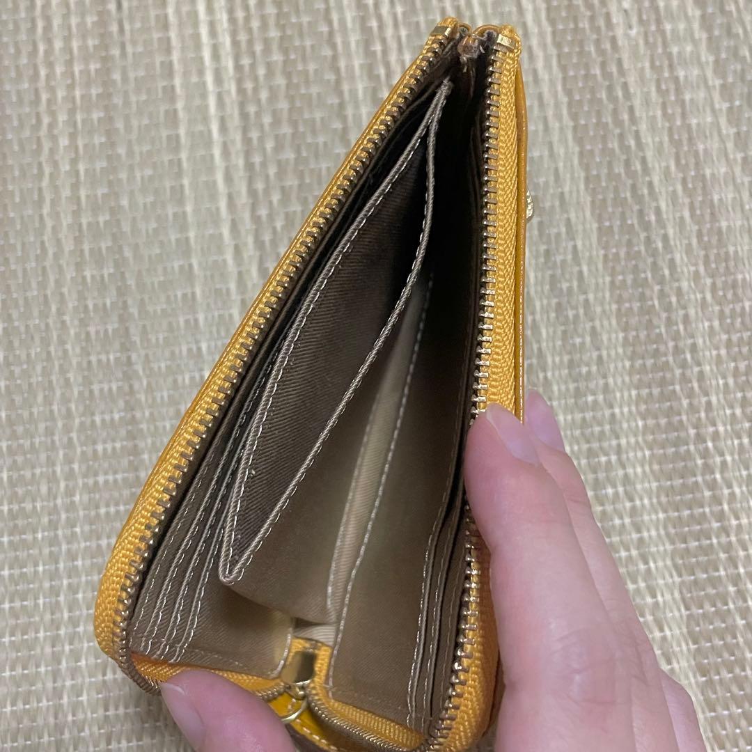 Dakota ダコタ ミニ財布 カードケース マスタード