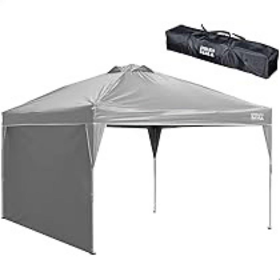 タンスのゲン タープテント 3m×3m サイドシート1枚付き