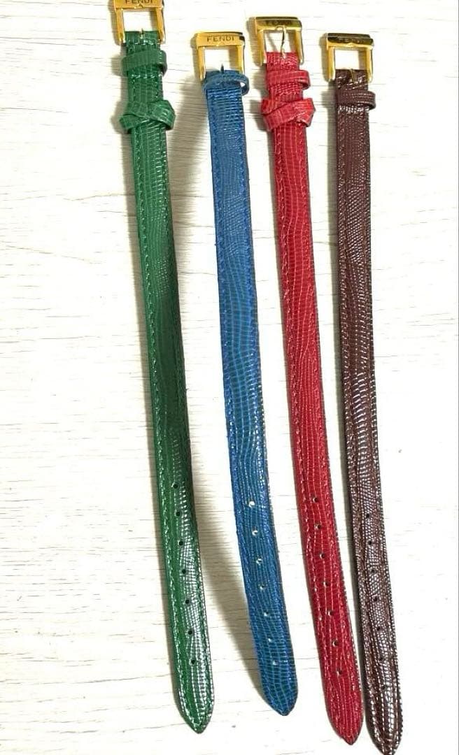 【美品SALE】フェンディ FENDI 640L チェンジベルト4色 時計なし