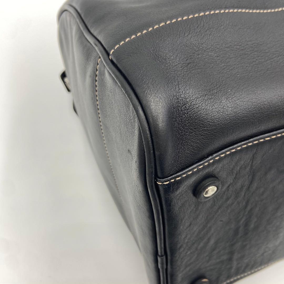 美品✨コーチ オールレザー ボストンバッグ 2way 旅行 ブラック 5402