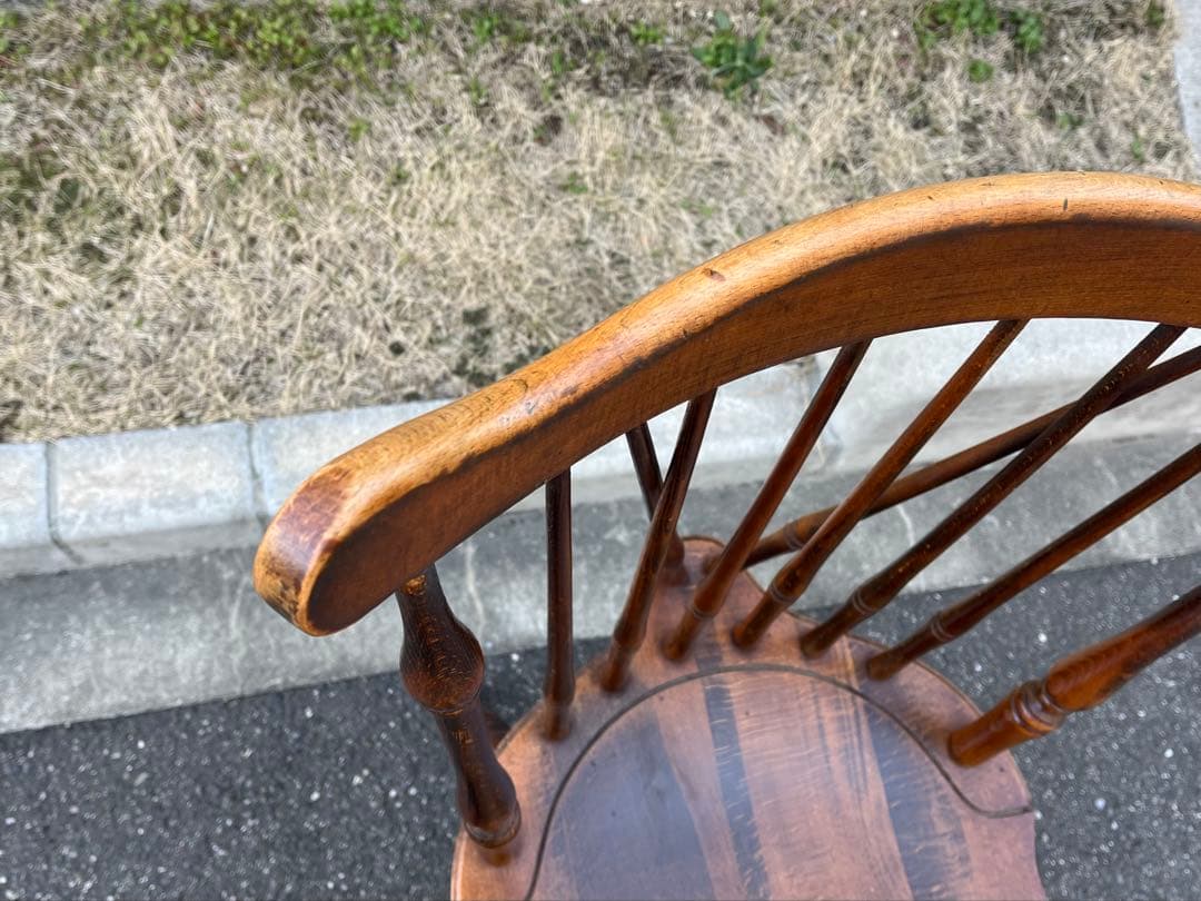 ②［飛騨家具、柏木工］バッククロス/ダイニングチェア