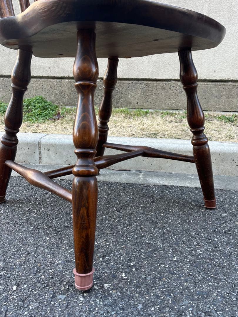 ②［飛騨家具、柏木工］バッククロス/ダイニングチェア