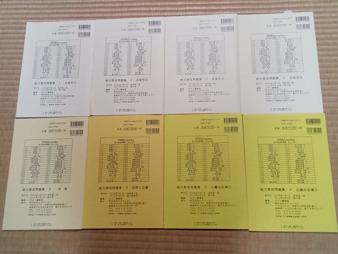 未記入　ピグマリオン　能力育成問題集 40冊セットと領域別問題集上級編9冊