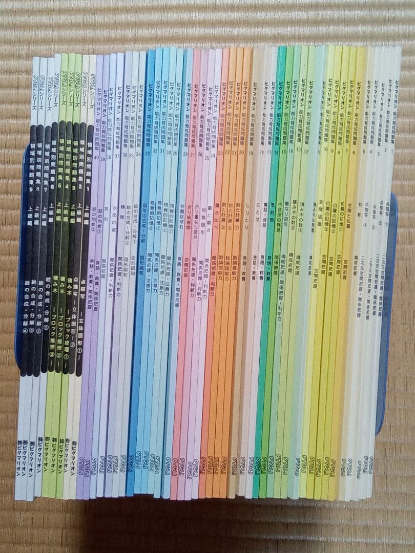 未記入　ピグマリオン　能力育成問題集 40冊セットと領域別問題集上級編9冊