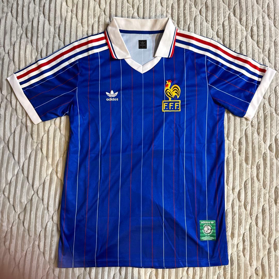 フランス代表 adidas サッカーシャツFFF Mサイズ